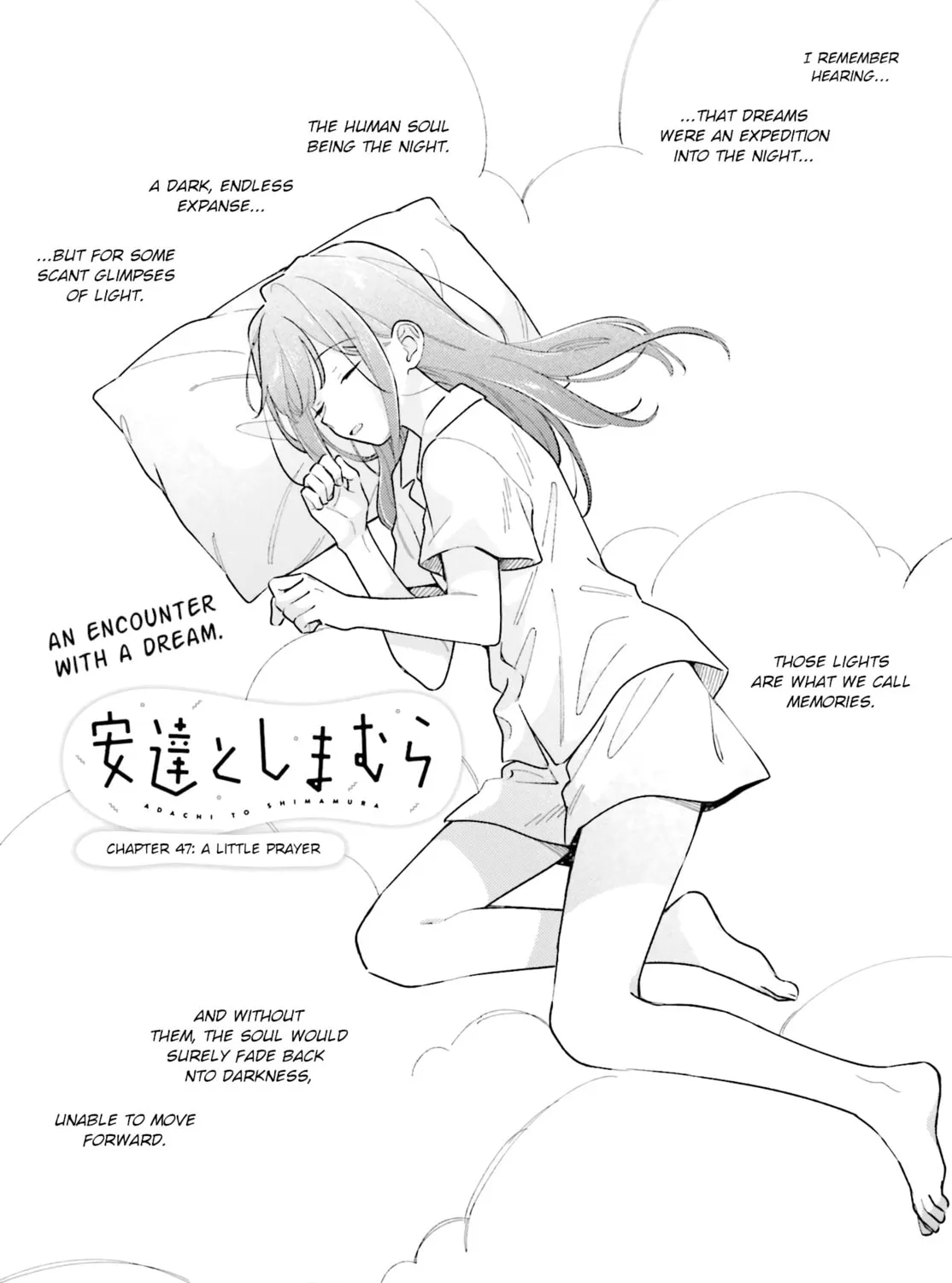 Adachi and Shimamura Chapter 43 page 1 - 