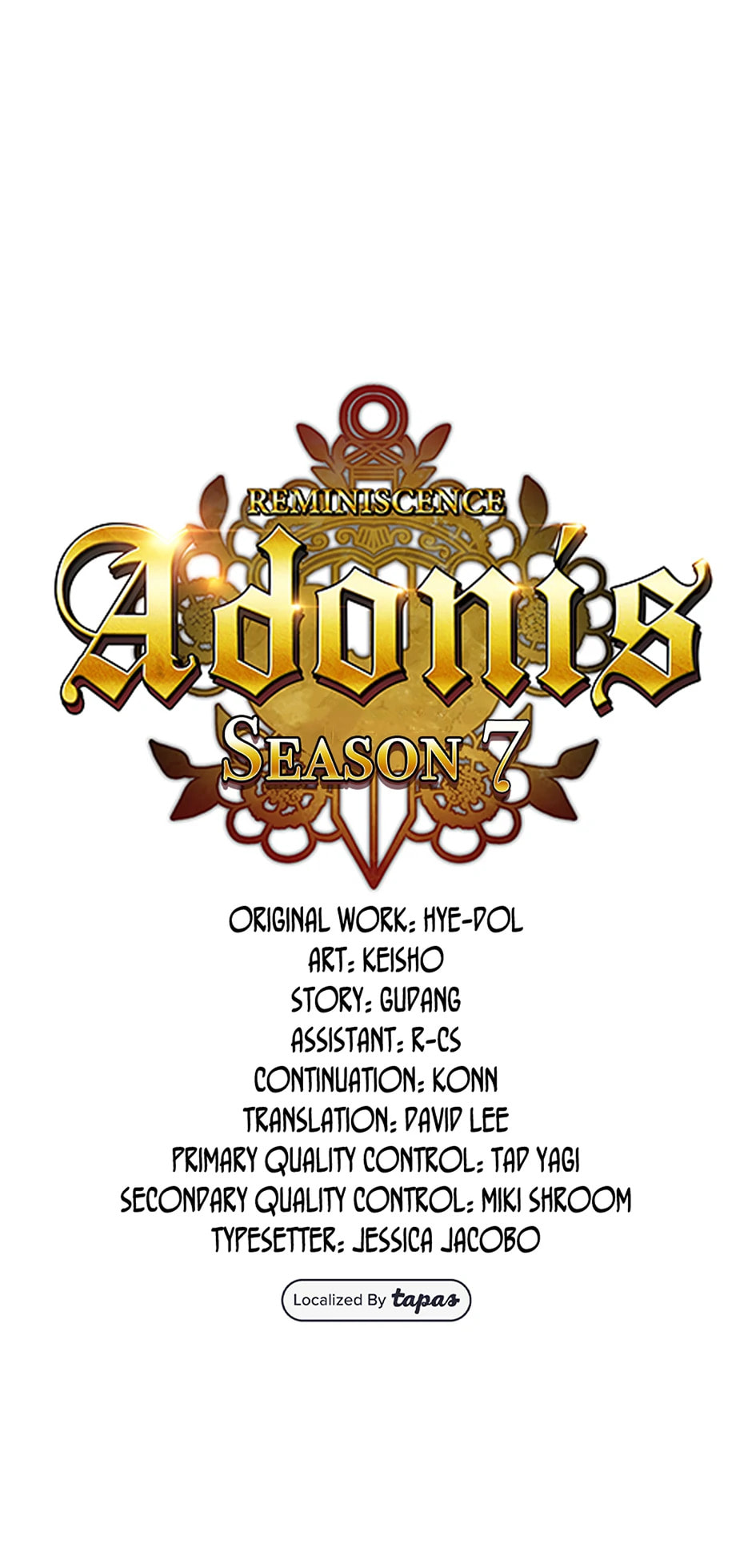 Adonis Chapter 270 page 1 - 