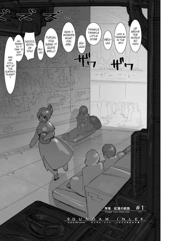 Advance of Zeta Re-Boot: Gundam Inle - Black Rabbit Had a Dream Chapter 1 page 4 - 