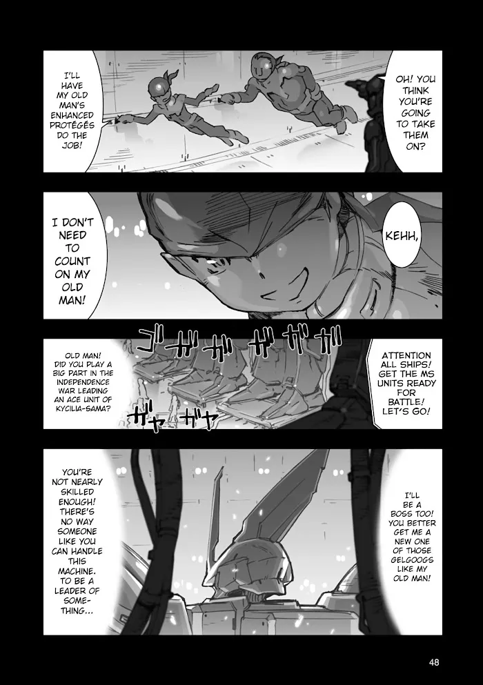 Advance of Zeta Re-Boot: Gundam Inle - Black Rabbit Had a Dream Chapter 1 page 32 - 