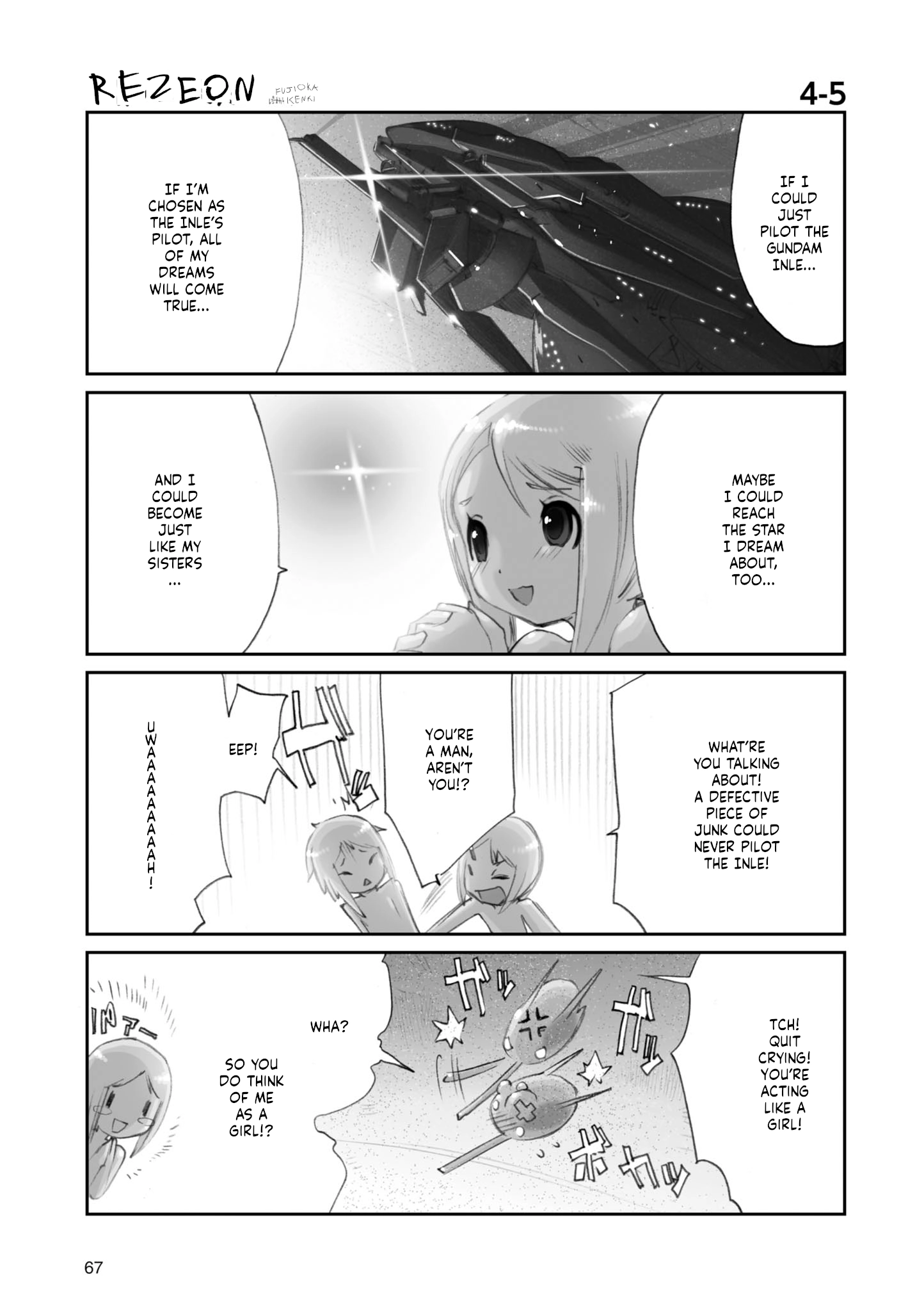 Advance of Zeta Re-Boot: Gundam Inle - Black Rabbit Had a Dream Chapter 10 page 7 - 