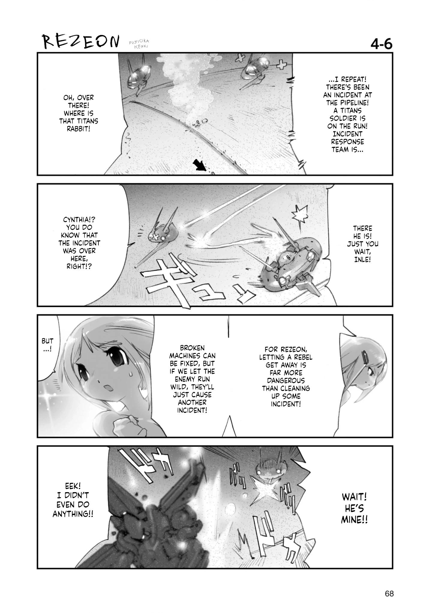 Advance of Zeta Re-Boot: Gundam Inle - Black Rabbit Had a Dream Chapter 10 page 8 - 