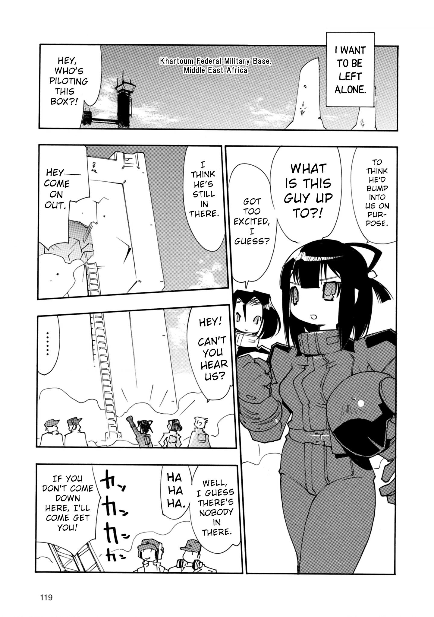 Advance of Zeta Re-Boot: Gundam Inle - Black Rabbit Had a Dream Chapter 3.05 page 8 - 