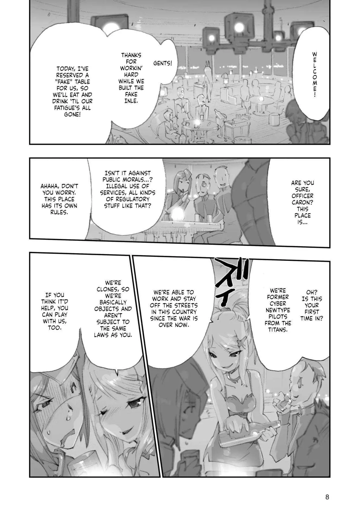 Advance of Zeta Re-Boot: Gundam Inle - Black Rabbit Had a Dream Chapter 4 page 11 - 