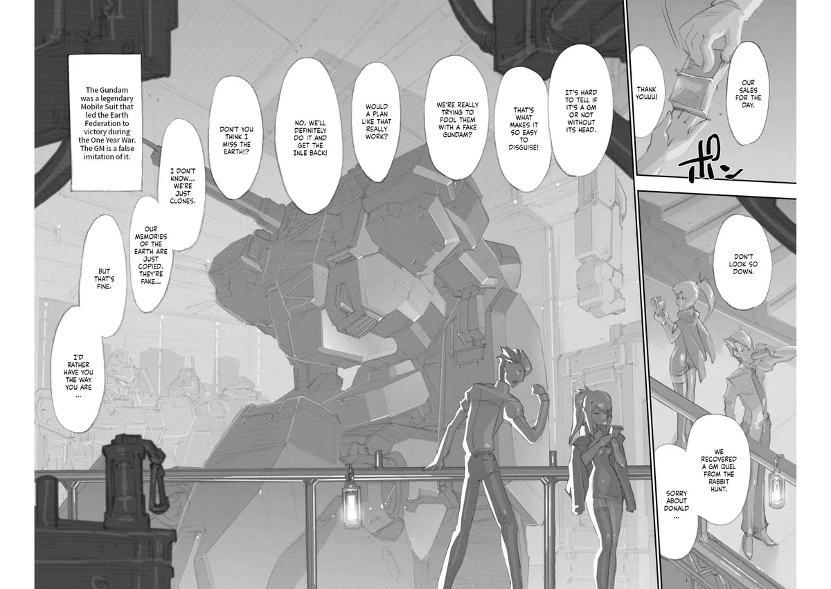 Advance of Zeta Re-Boot: Gundam Inle - Black Rabbit Had a Dream Chapter 4 page 13 - 
