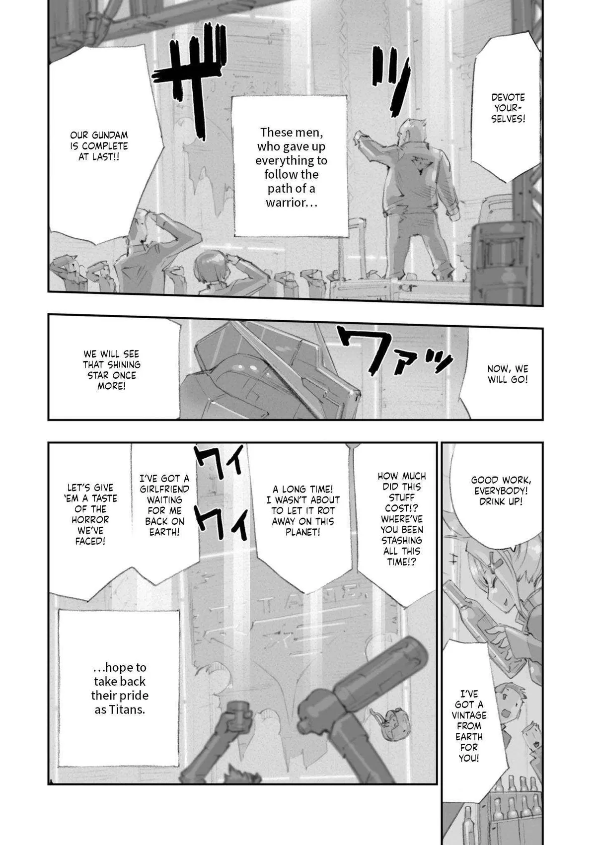 Advance of Zeta Re-Boot: Gundam Inle - Black Rabbit Had a Dream Chapter 4 page 16 - 