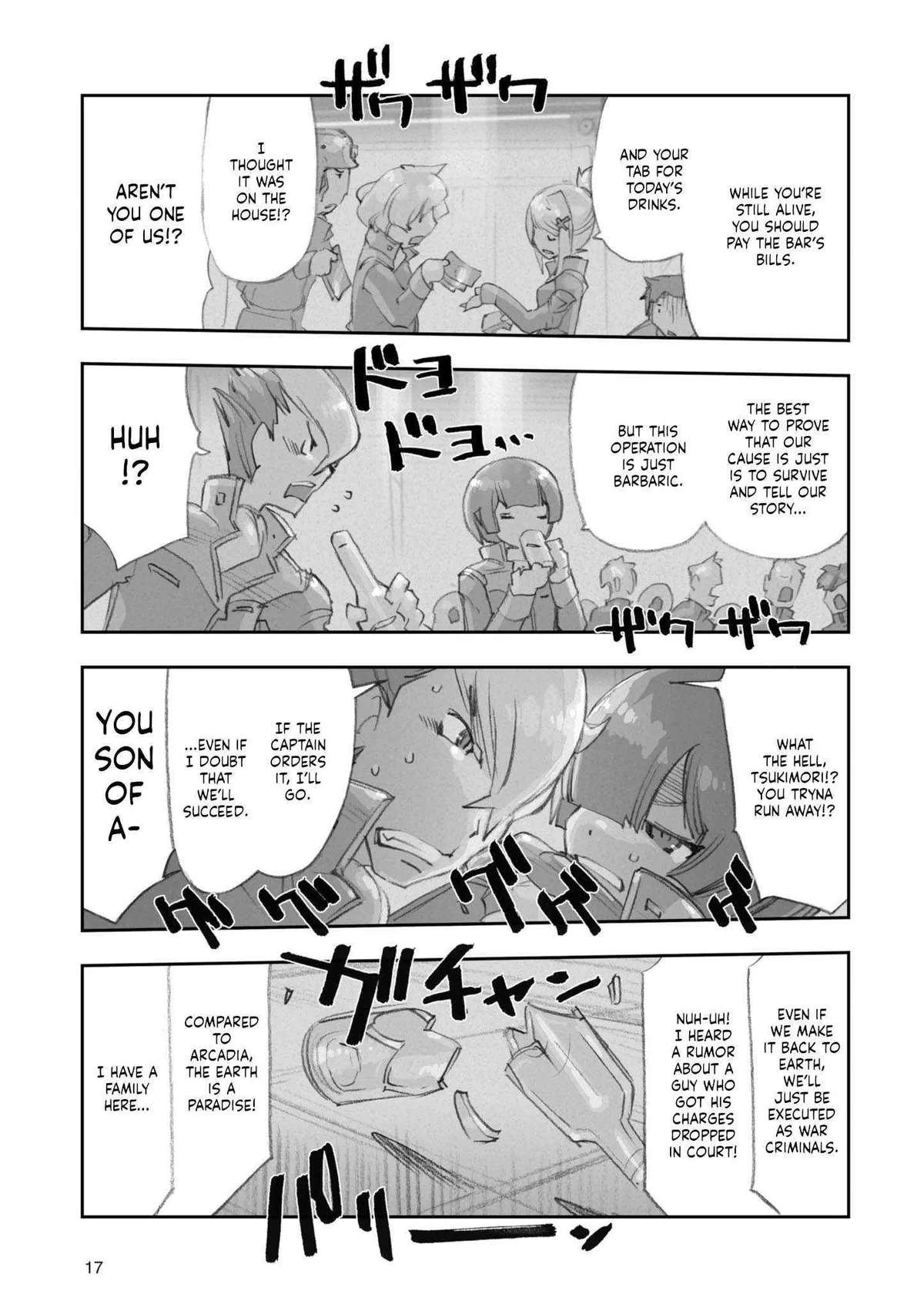 Advance of Zeta Re-Boot: Gundam Inle - Black Rabbit Had a Dream Chapter 4 page 19 - 