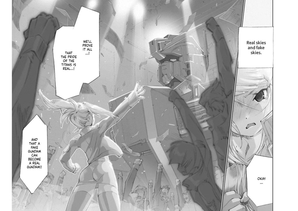 Advance of Zeta Re-Boot: Gundam Inle - Black Rabbit Had a Dream Chapter 4 page 24 - 