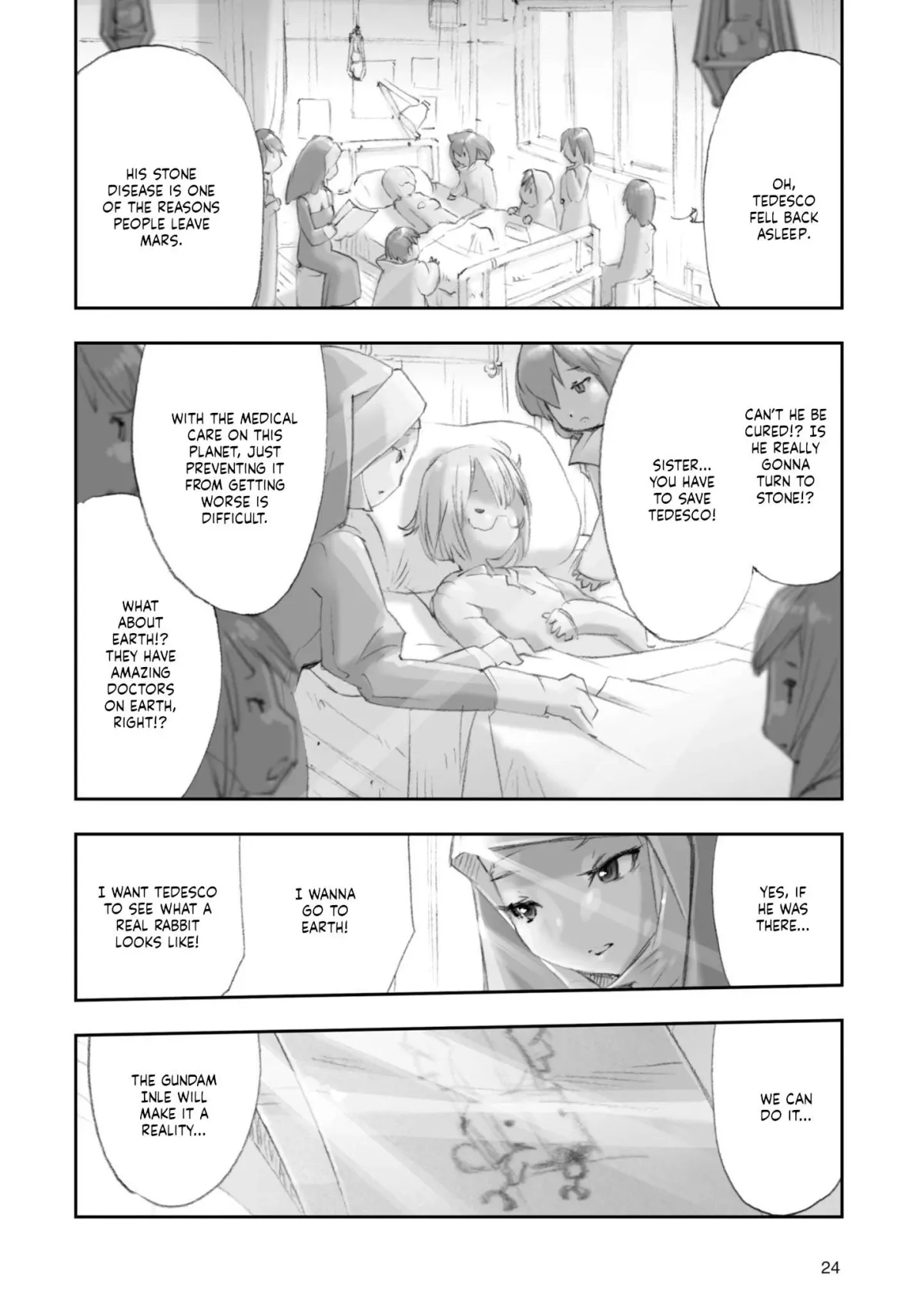 Advance of Zeta Re-Boot: Gundam Inle - Black Rabbit Had a Dream Chapter 4 page 25 - 