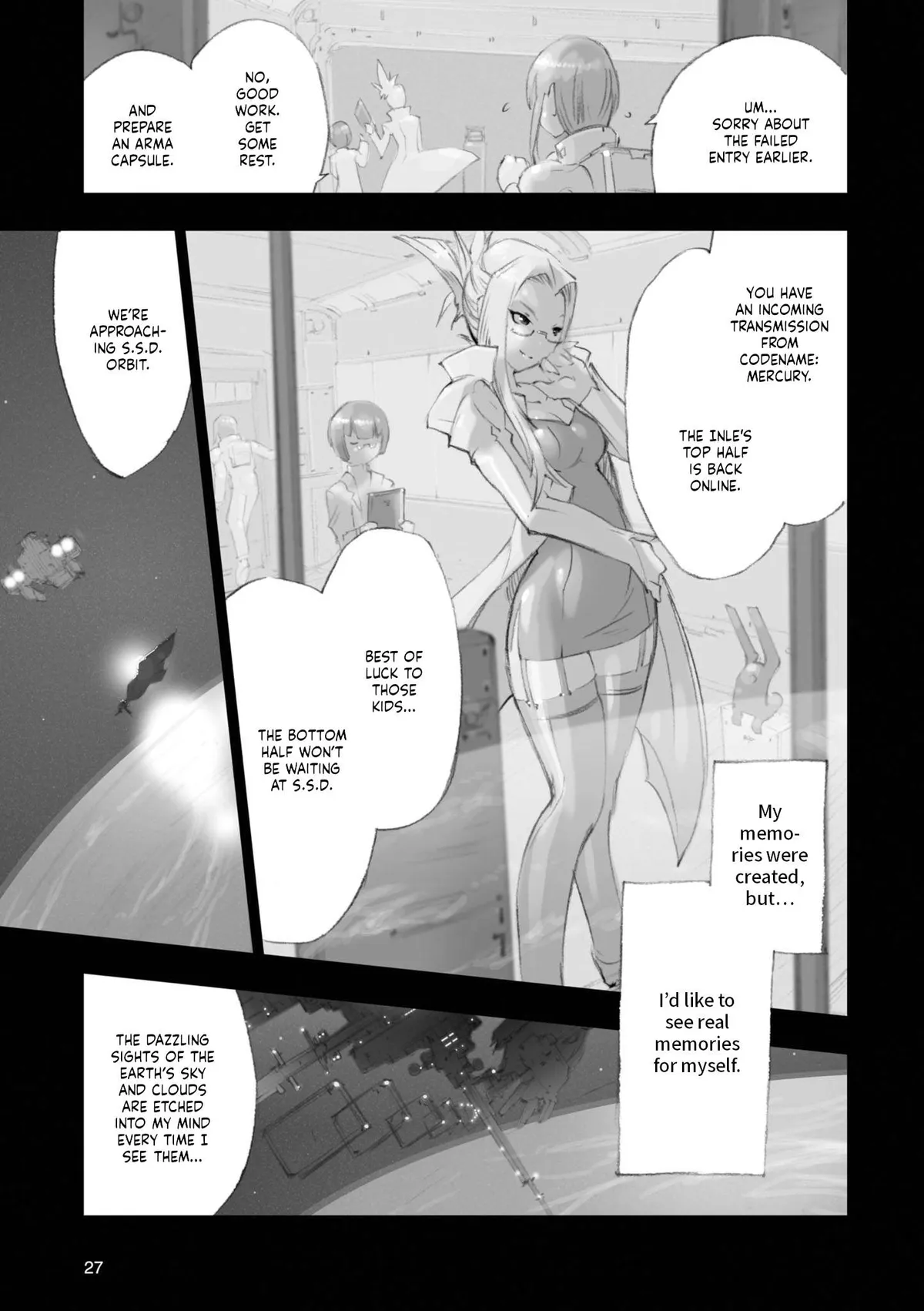 Advance of Zeta Re-Boot: Gundam Inle - Black Rabbit Had a Dream Chapter 4 page 28 - 