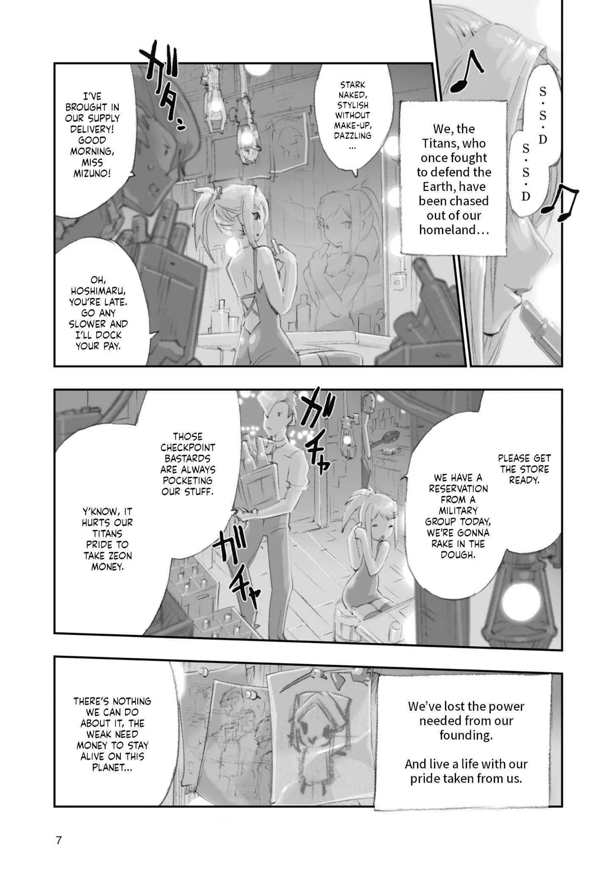 Advance of Zeta Re-Boot: Gundam Inle - Black Rabbit Had a Dream Chapter 4 page 10 - 