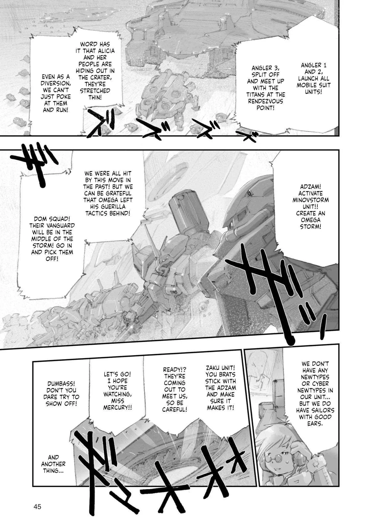 Advance of Zeta Re-Boot: Gundam Inle - Black Rabbit Had a Dream Chapter 5 page 15 - 