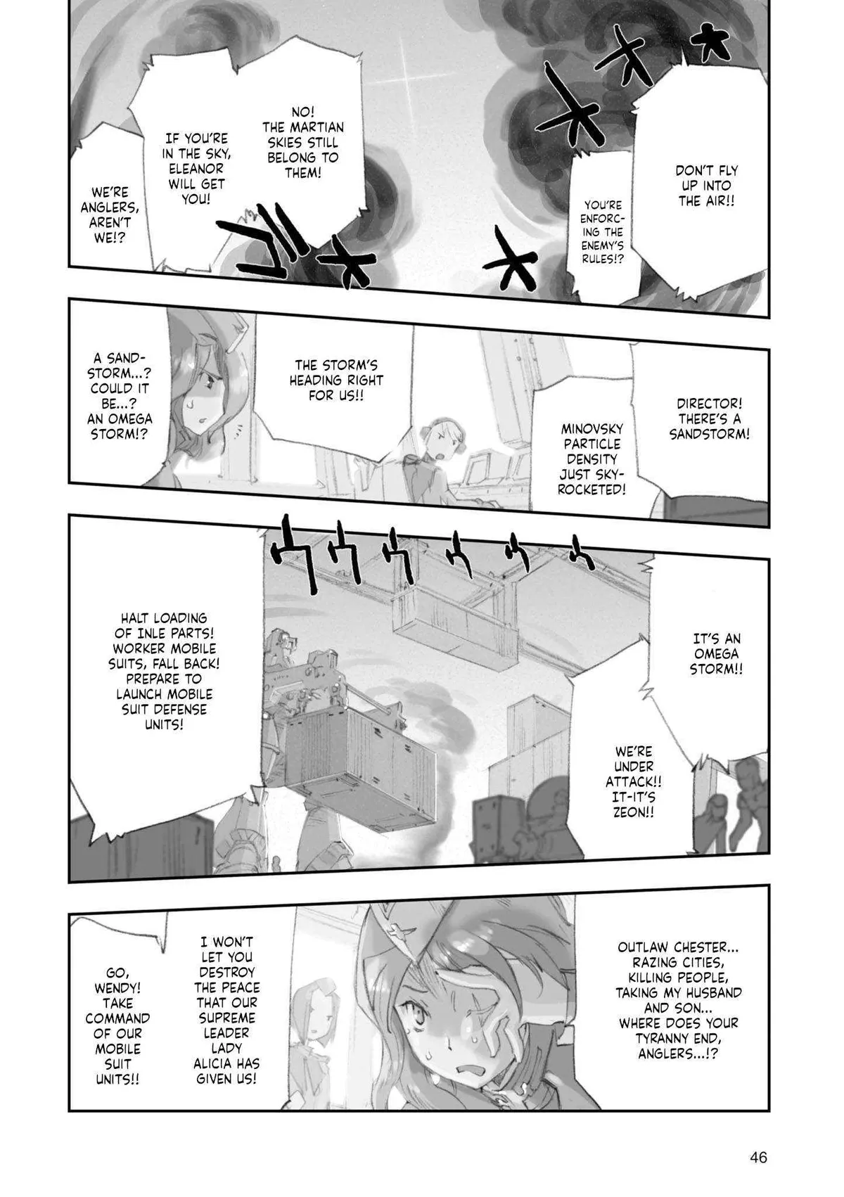 Advance of Zeta Re-Boot: Gundam Inle - Black Rabbit Had a Dream Chapter 5 page 16 - 