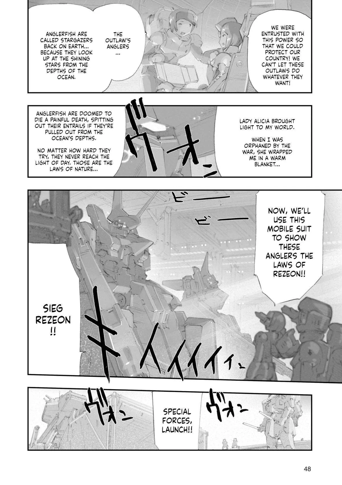 Advance of Zeta Re-Boot: Gundam Inle - Black Rabbit Had a Dream Chapter 5 page 18 - 