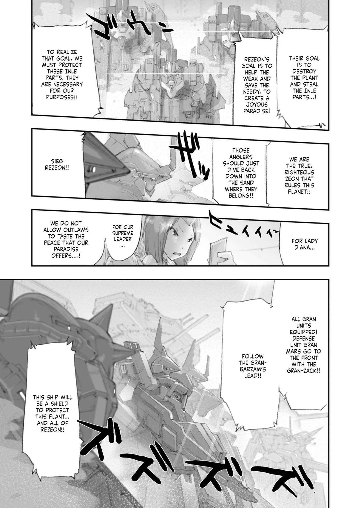 Advance of Zeta Re-Boot: Gundam Inle - Black Rabbit Had a Dream Chapter 5 page 19 - 