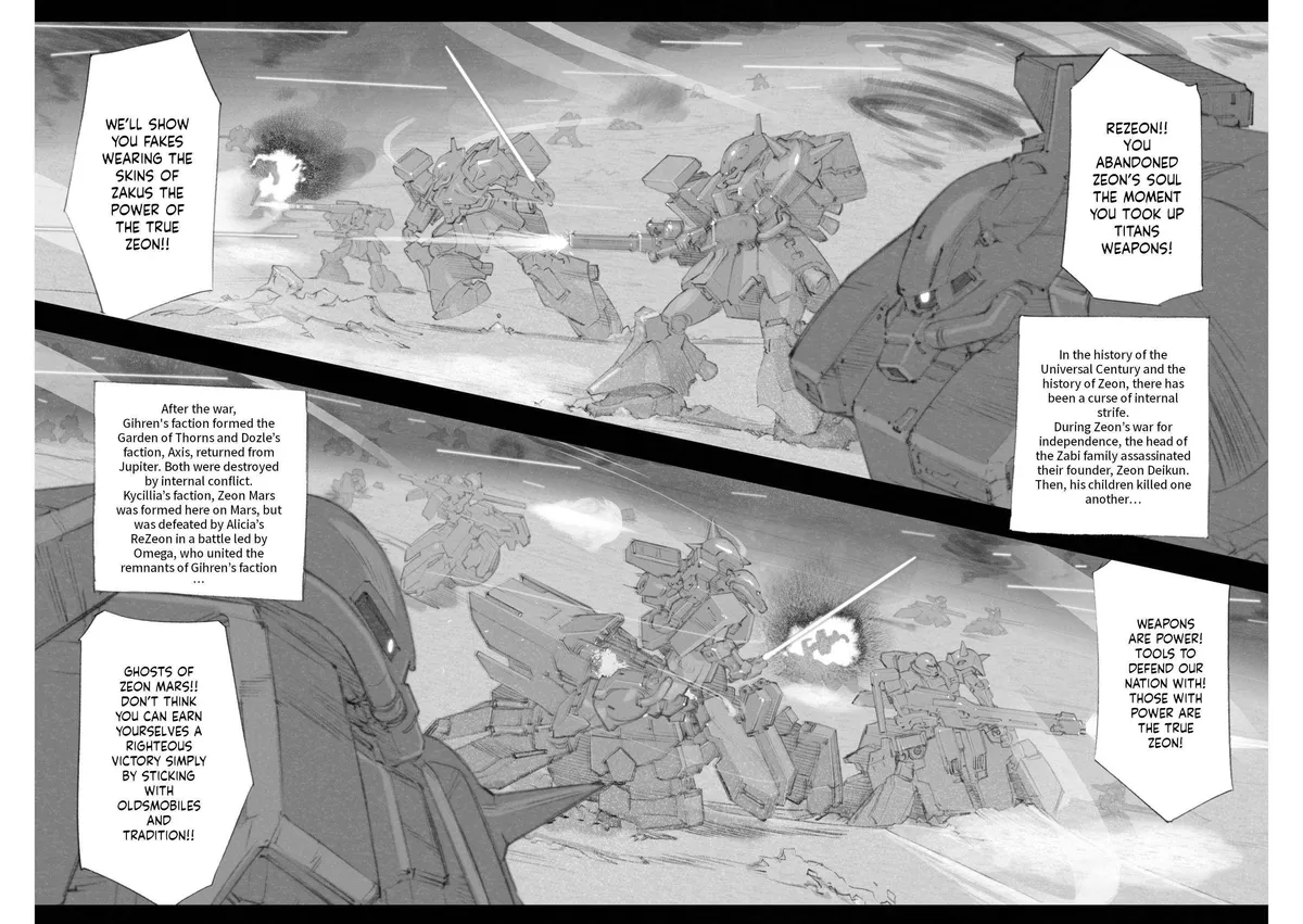 Advance of Zeta Re-Boot: Gundam Inle - Black Rabbit Had a Dream Chapter 5 page 31 - 