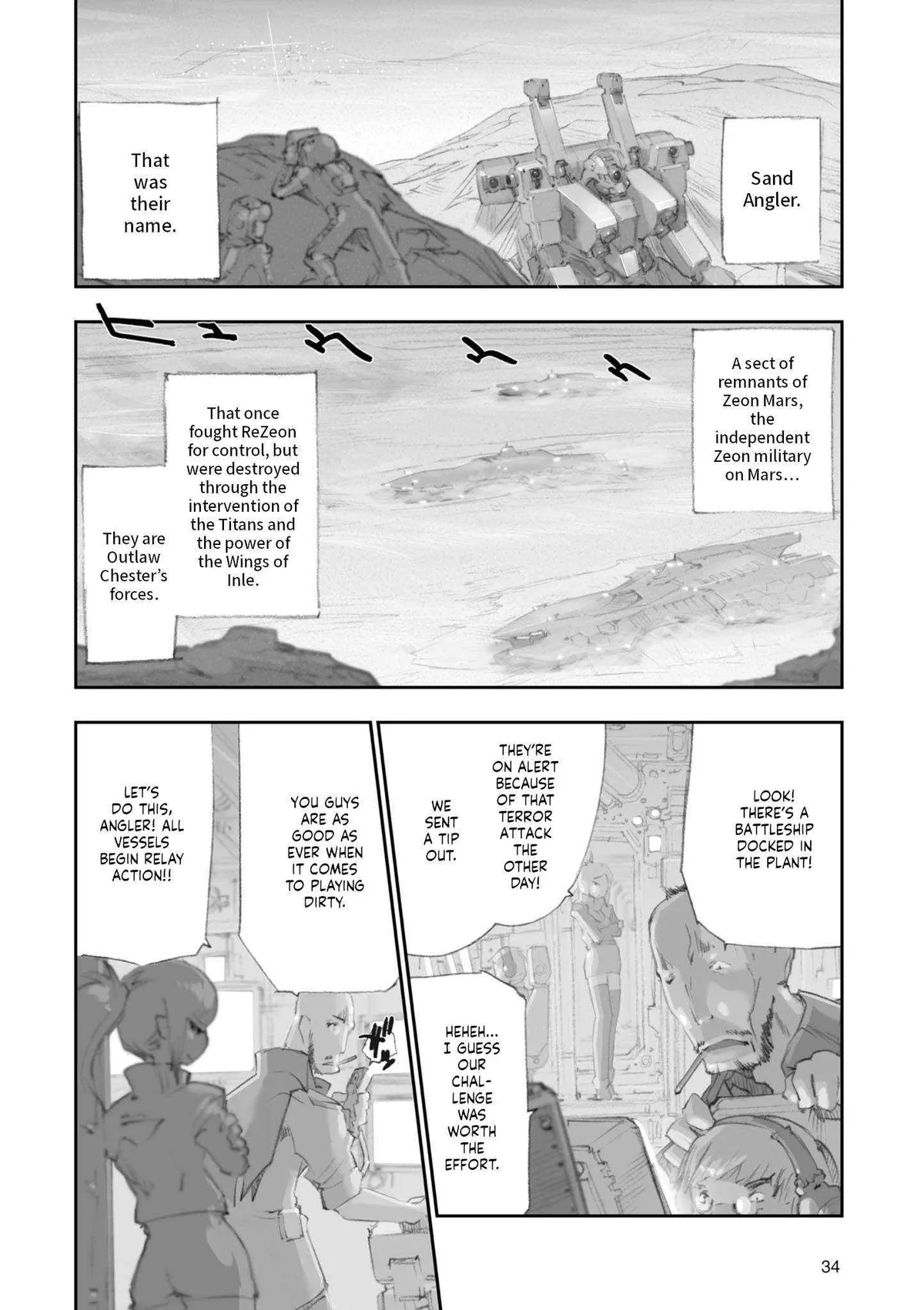 Advance of Zeta Re-Boot: Gundam Inle - Black Rabbit Had a Dream Chapter 5 page 5 - 