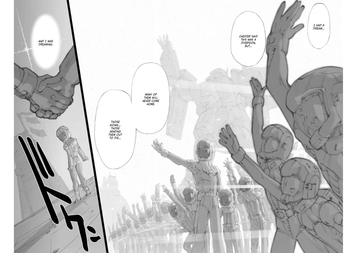 Advance of Zeta Re-Boot: Gundam Inle - Black Rabbit Had a Dream Chapter 6 page 13 - 