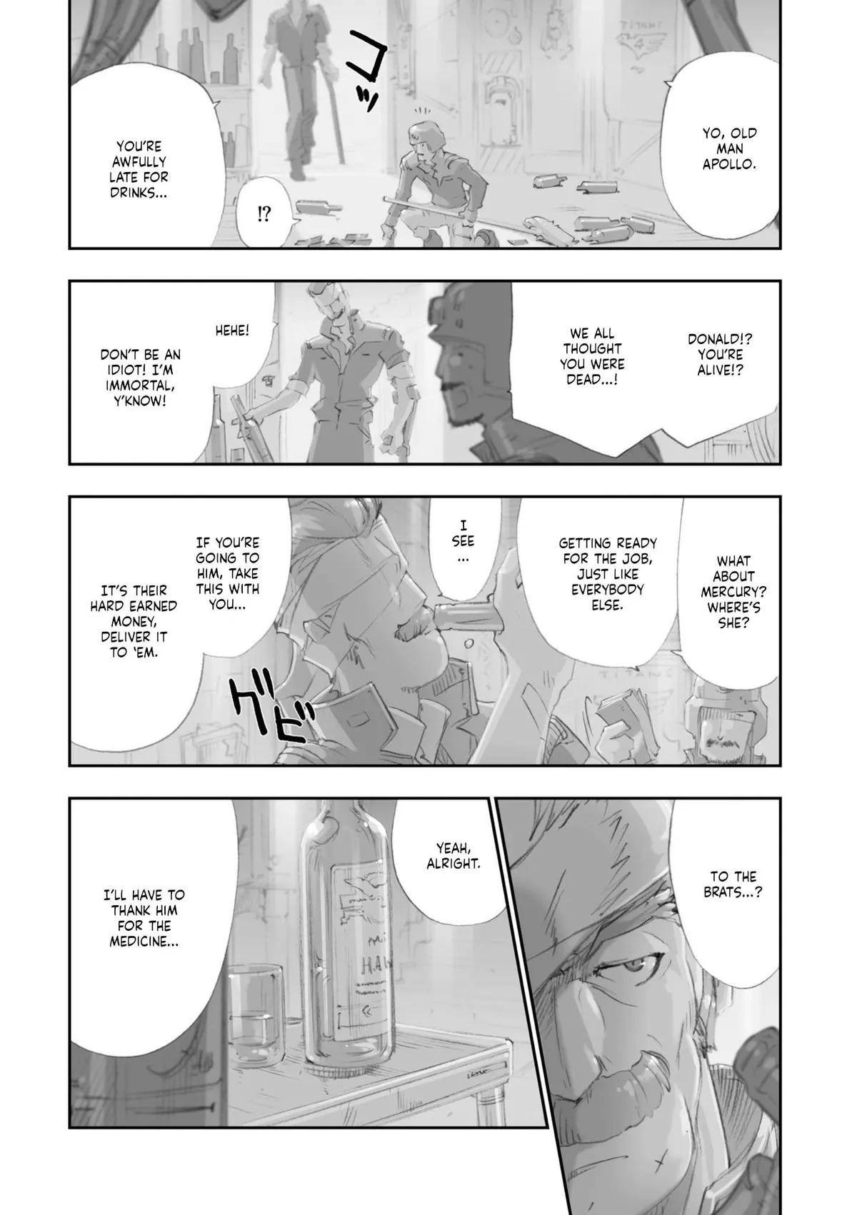 Advance of Zeta Re-Boot: Gundam Inle - Black Rabbit Had a Dream Chapter 6 page 16 - 