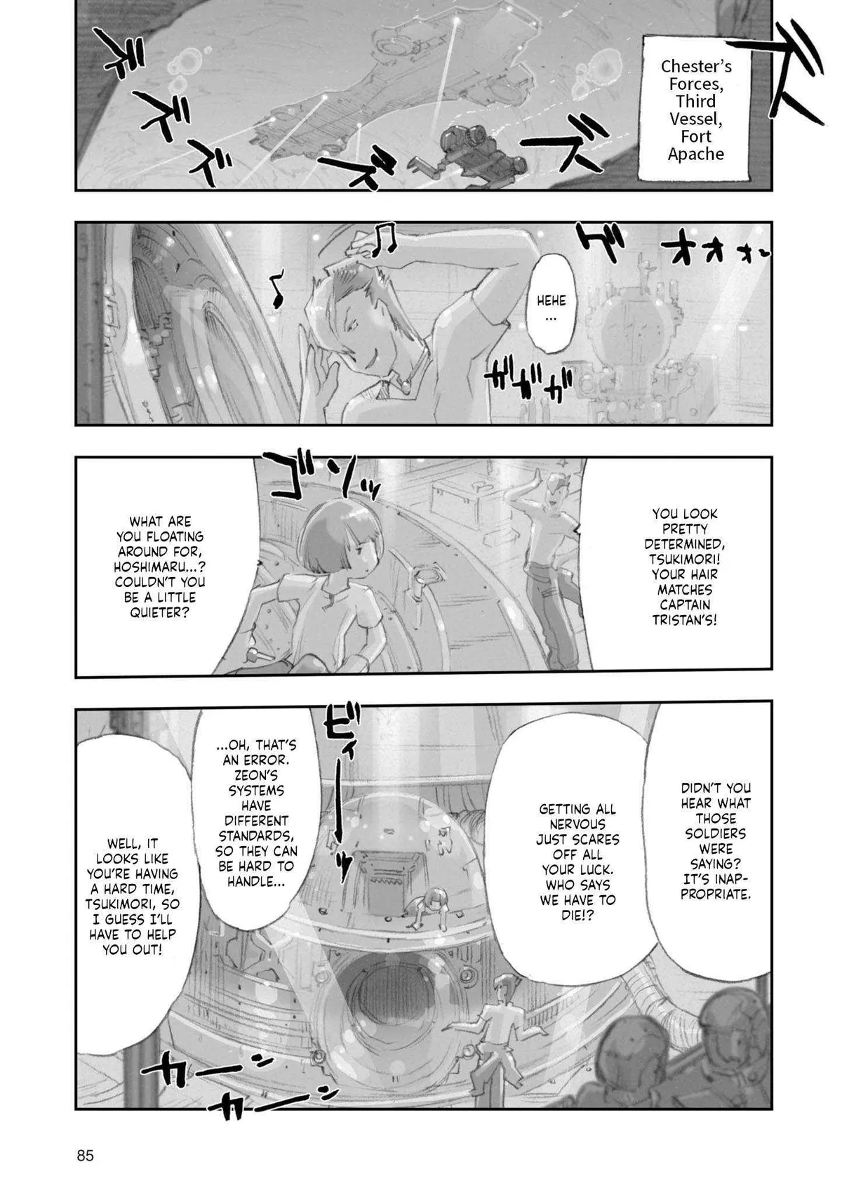 Advance of Zeta Re-Boot: Gundam Inle - Black Rabbit Had a Dream Chapter 6 page 17 - 