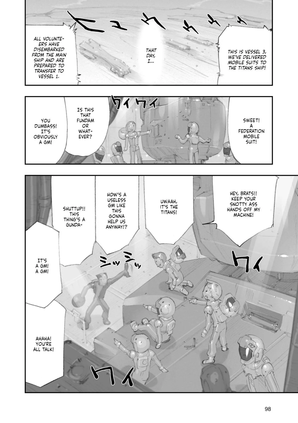 Advance of Zeta Re-Boot: Gundam Inle - Black Rabbit Had a Dream Chapter 7 page 2 - 