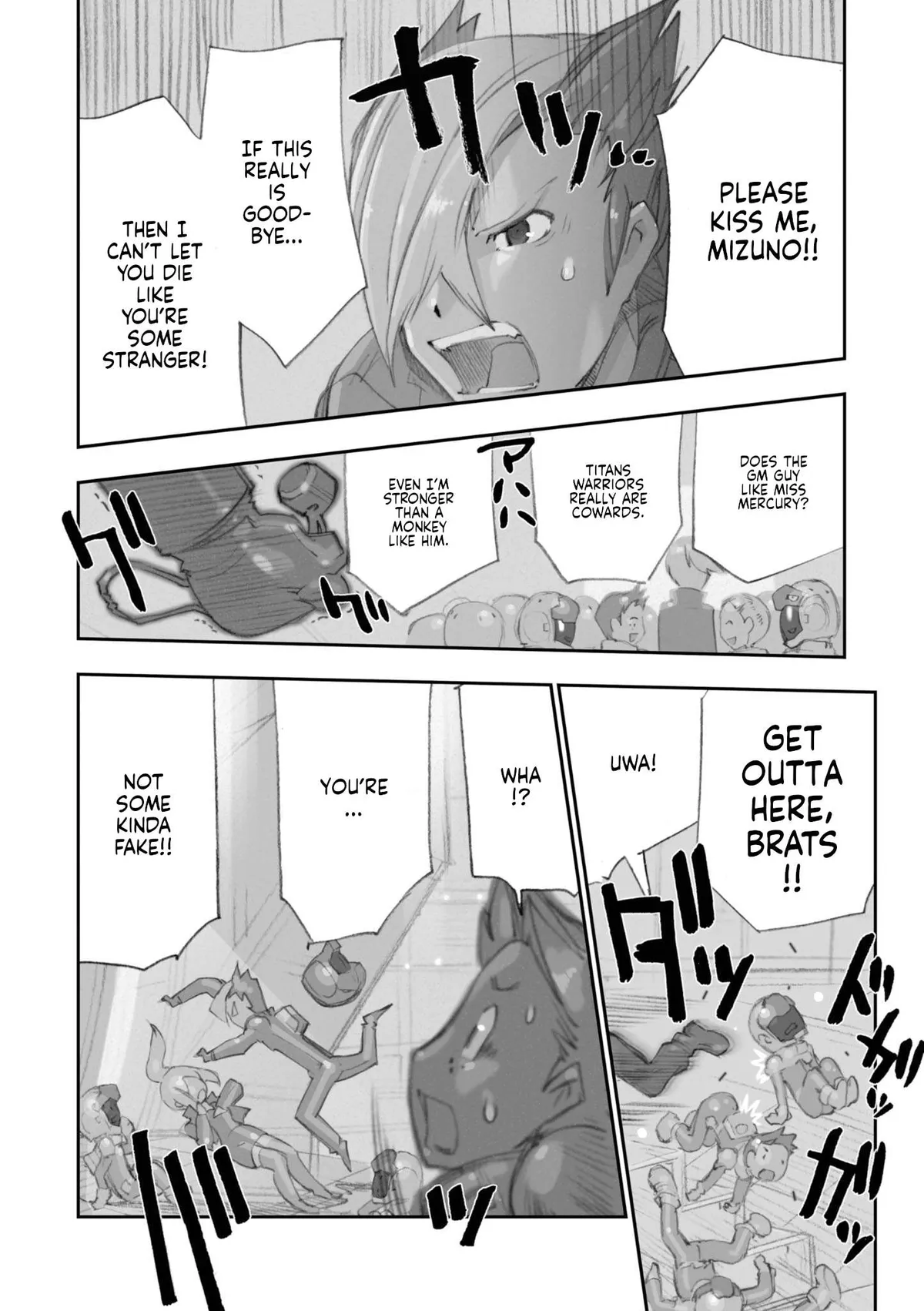 Advance of Zeta Re-Boot: Gundam Inle - Black Rabbit Had a Dream Chapter 7 page 13 - 