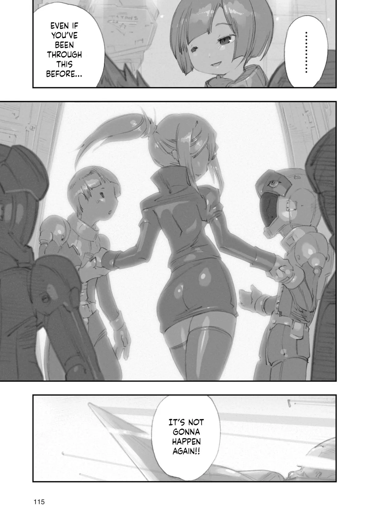 Advance of Zeta Re-Boot: Gundam Inle - Black Rabbit Had a Dream Chapter 7 page 17 - 