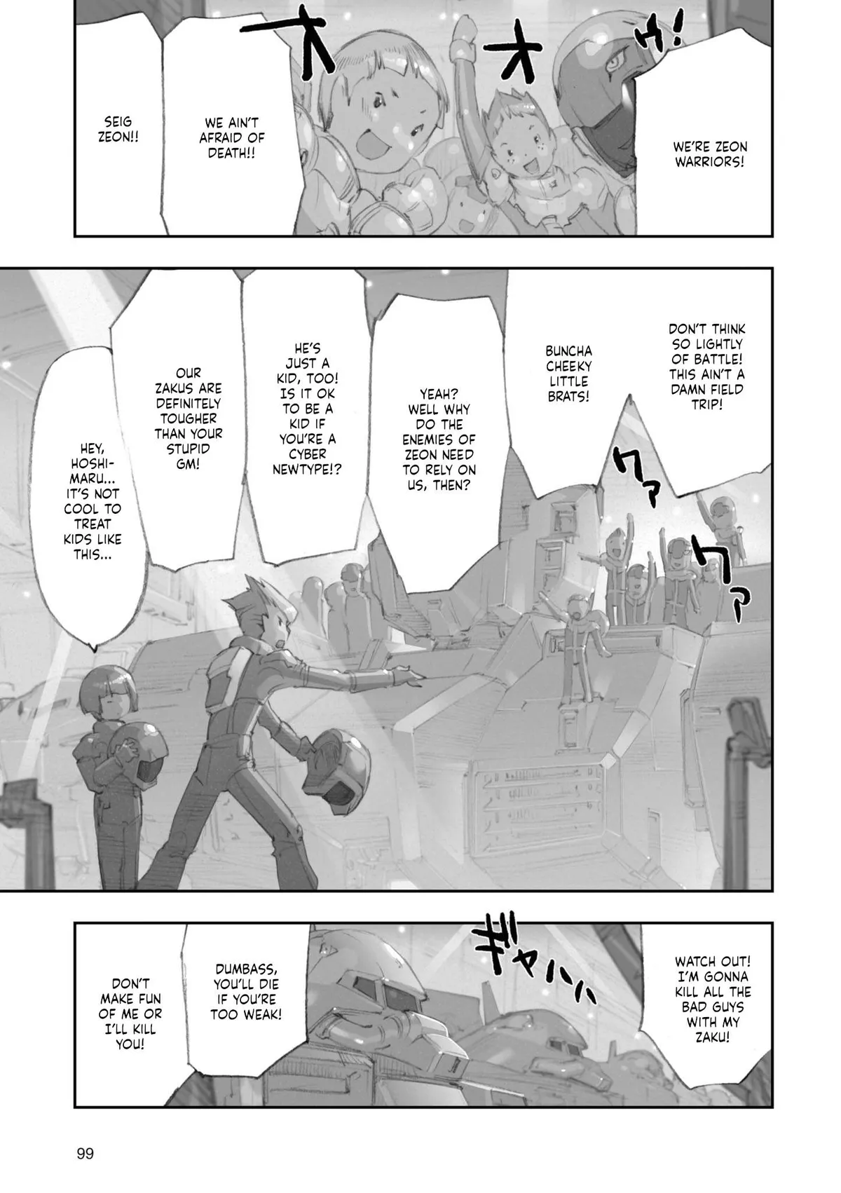 Advance of Zeta Re-Boot: Gundam Inle - Black Rabbit Had a Dream Chapter 7 page 3 - 