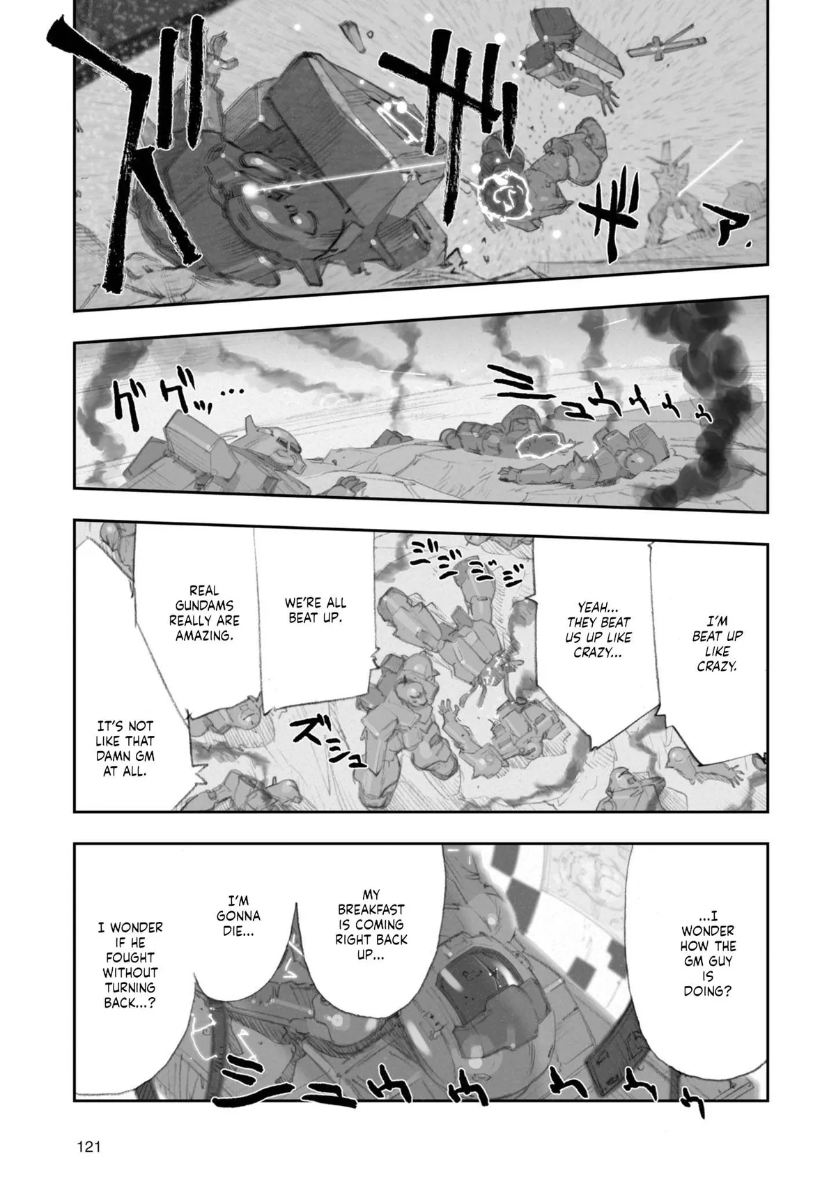 Advance of Zeta Re-Boot: Gundam Inle - Black Rabbit Had a Dream Chapter 7 page 22 - 