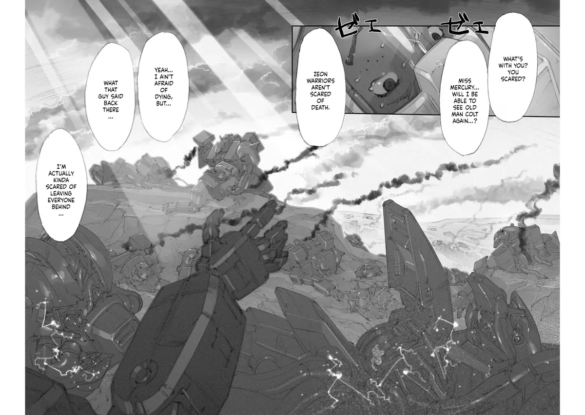 Advance of Zeta Re-Boot: Gundam Inle - Black Rabbit Had a Dream Chapter 7 page 23 - 