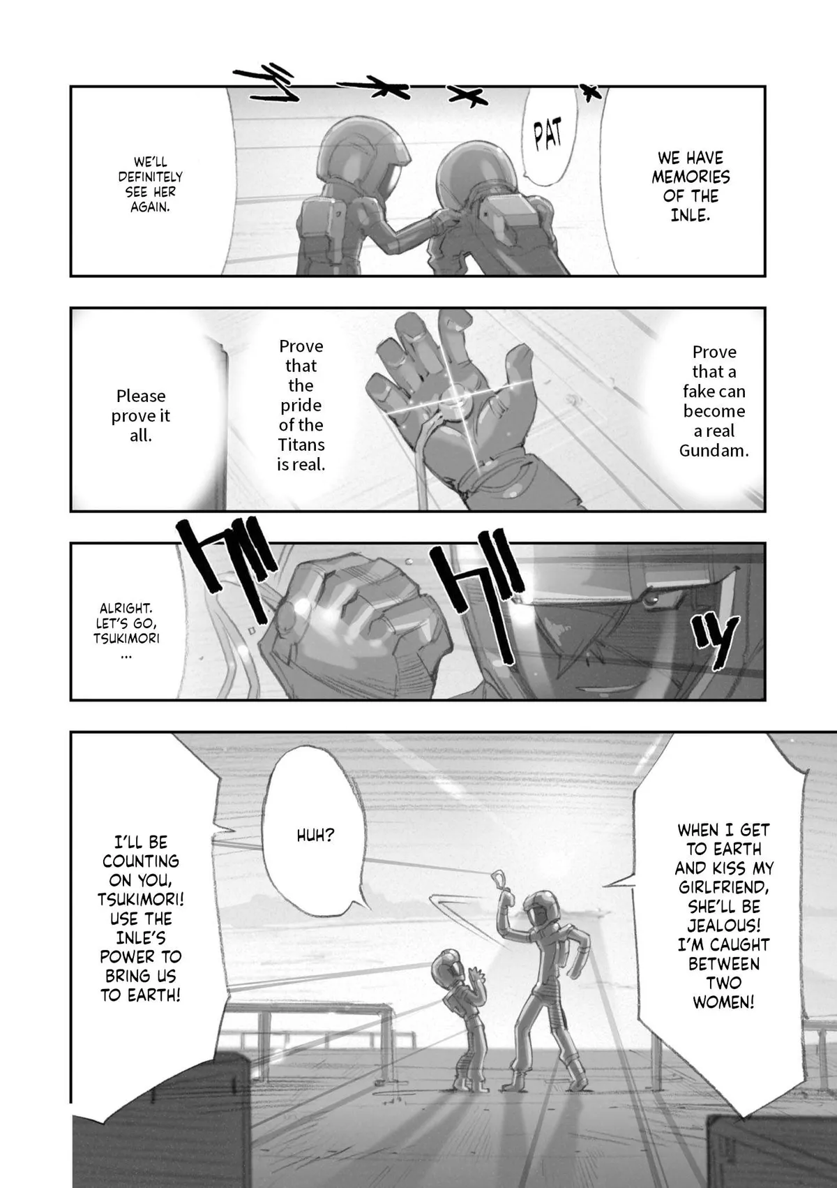 Advance of Zeta Re-Boot: Gundam Inle - Black Rabbit Had a Dream Chapter 7 page 27 - 