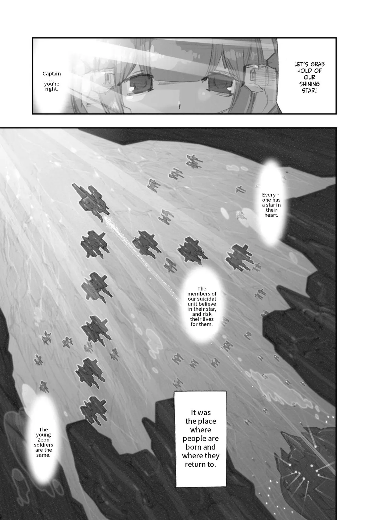 Advance of Zeta Re-Boot: Gundam Inle - Black Rabbit Had a Dream Chapter 7 page 28 - 