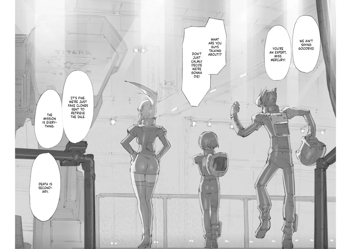 Advance of Zeta Re-Boot: Gundam Inle - Black Rabbit Had a Dream Chapter 7 page 6 - 