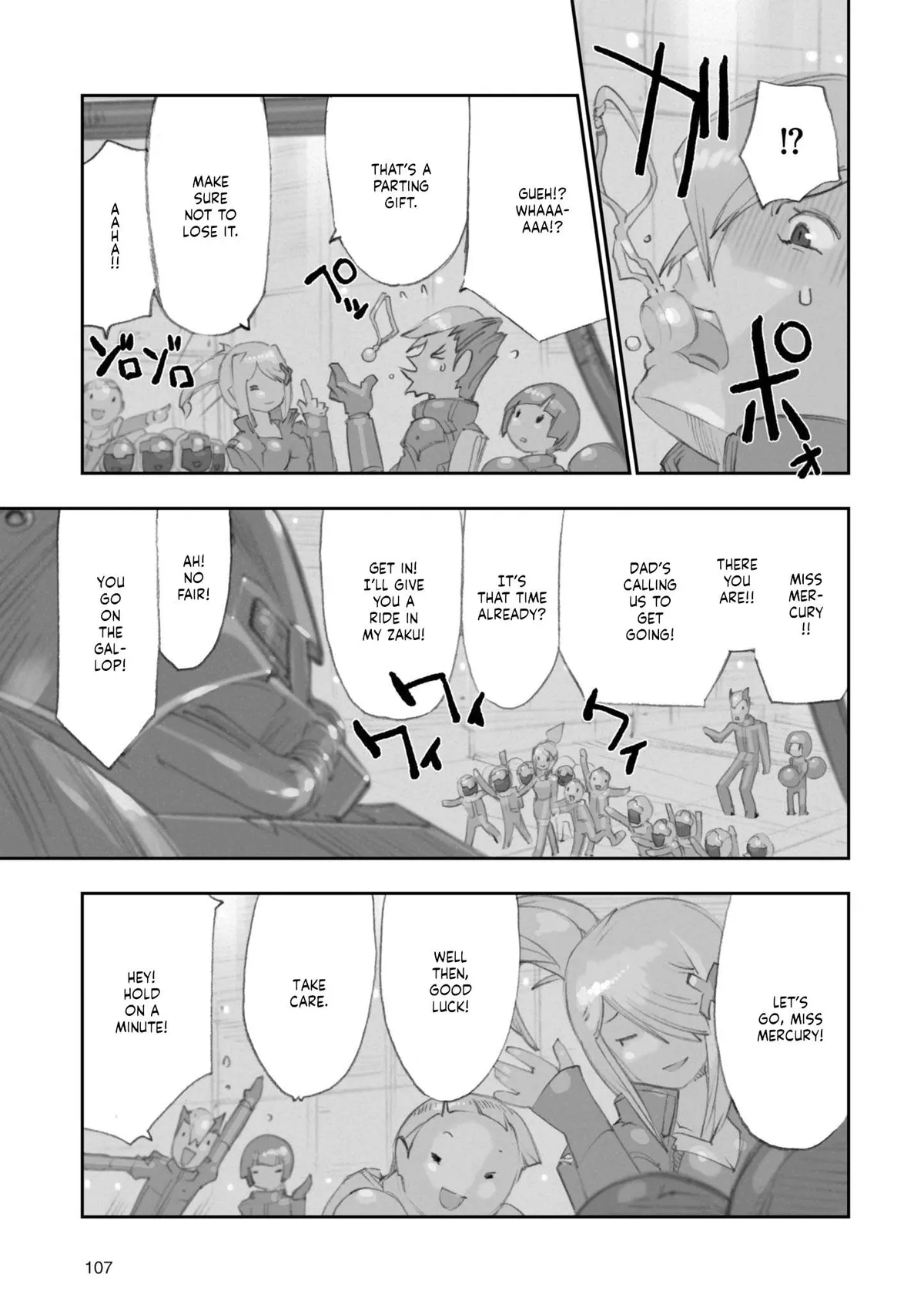 Advance of Zeta Re-Boot: Gundam Inle - Black Rabbit Had a Dream Chapter 7 page 10 - 