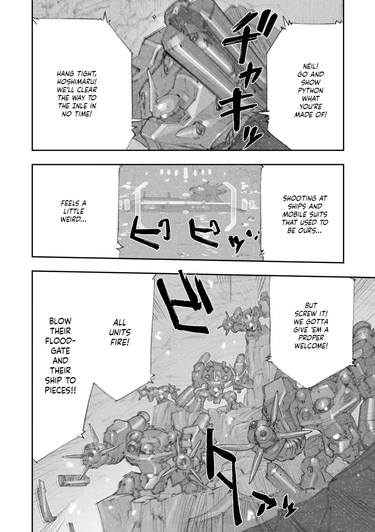 Advance of Zeta Re-Boot: Gundam Inle - Black Rabbit Had a Dream Chapter 8 page 92 - 