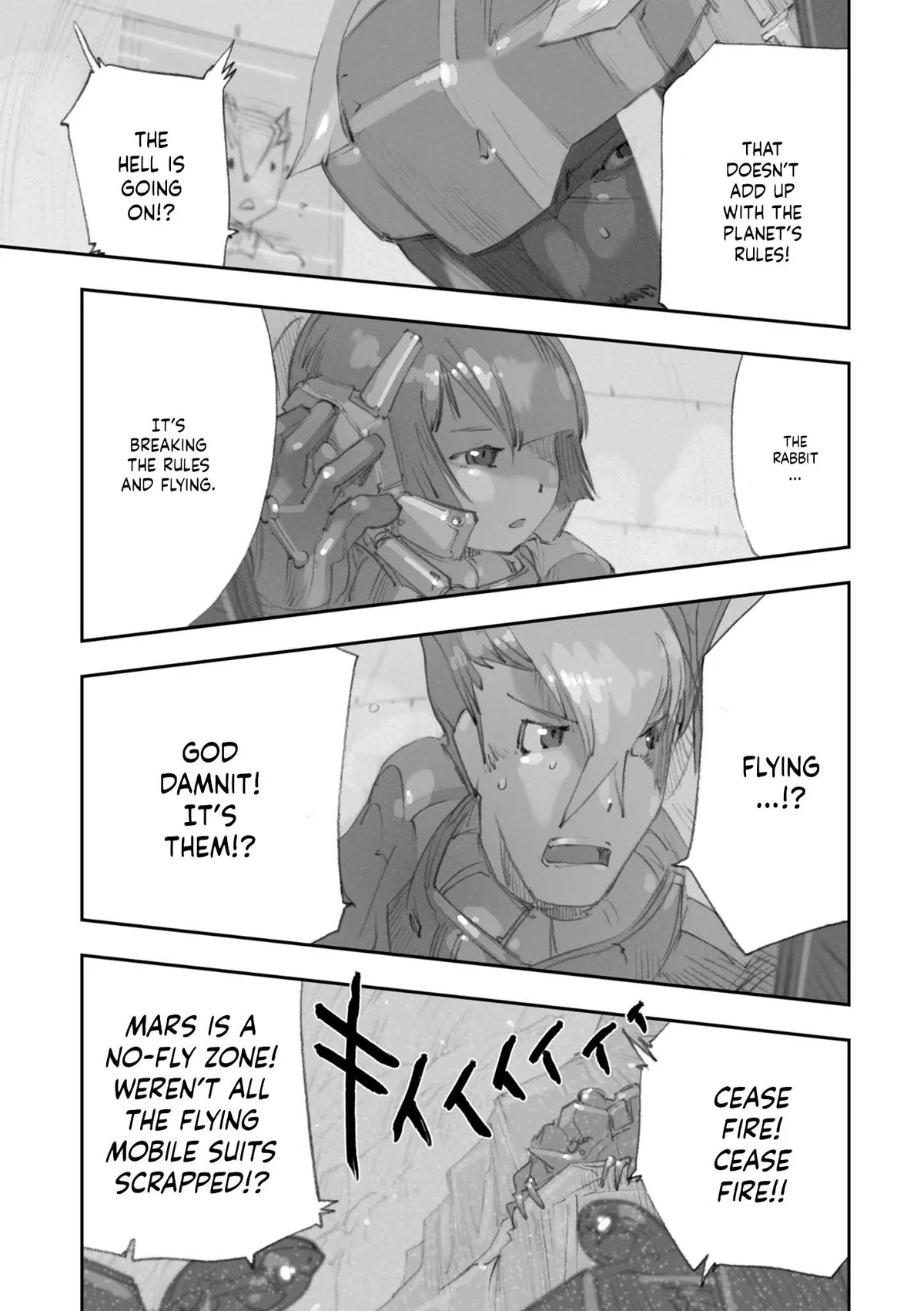 Advance of Zeta Re-Boot: Gundam Inle - Black Rabbit Had a Dream Chapter 8 page 95 - 
