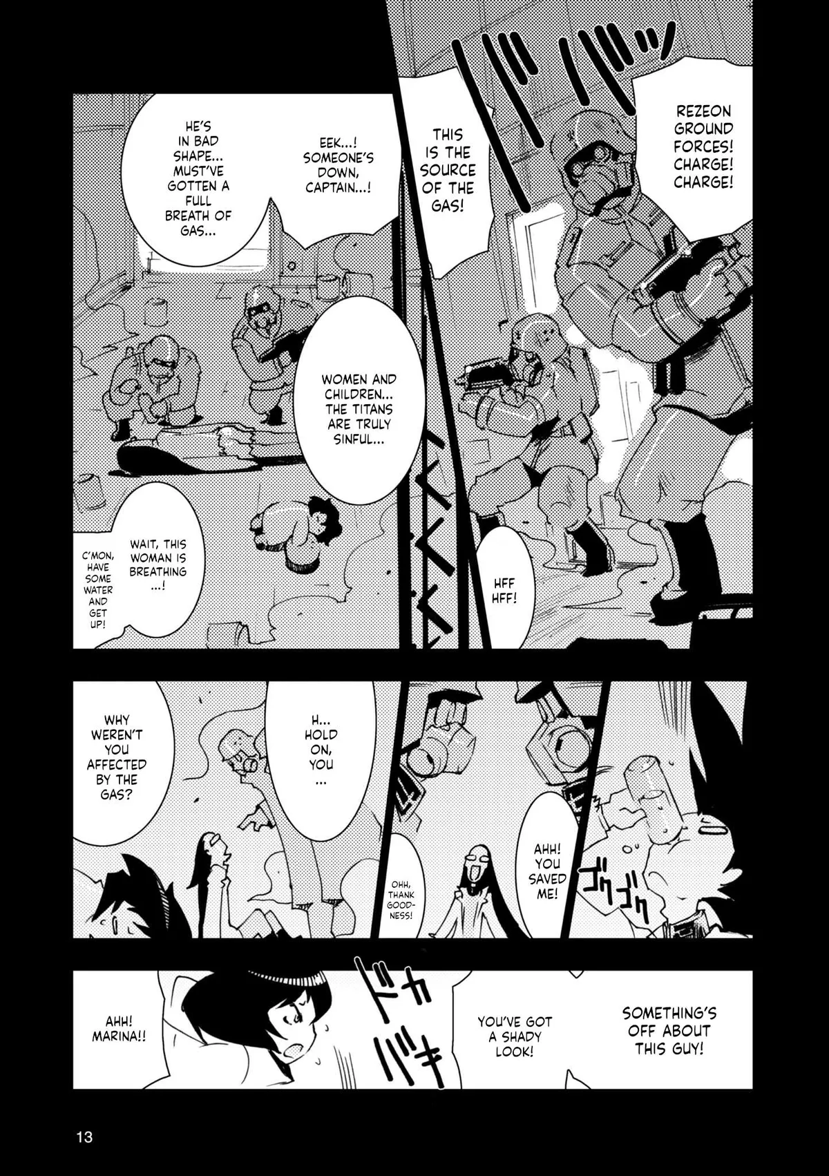 Advance of Zeta Re-Boot: Gundam Inle - Black Rabbit Had a Dream Chapter 9 page 15 - 
