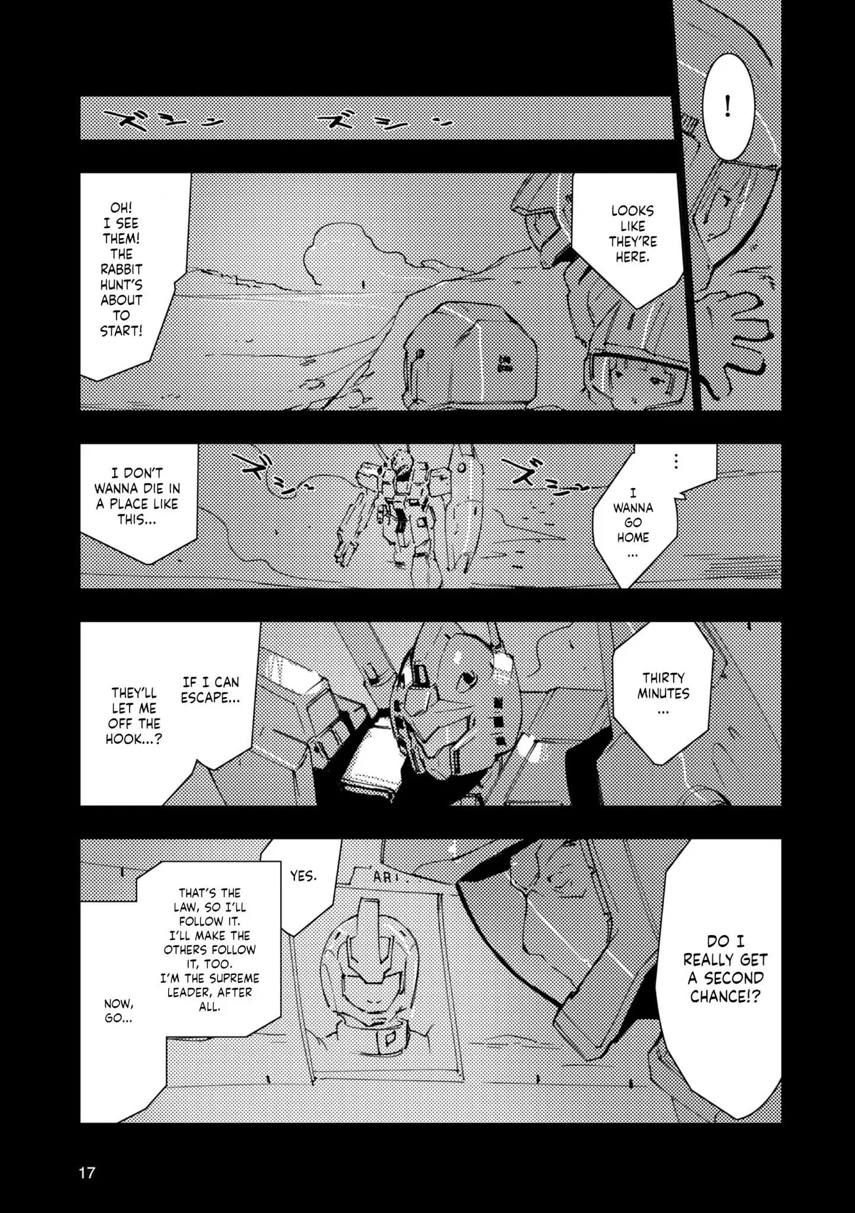 Advance of Zeta Re-Boot: Gundam Inle - Black Rabbit Had a Dream Chapter 9 page 19 - 