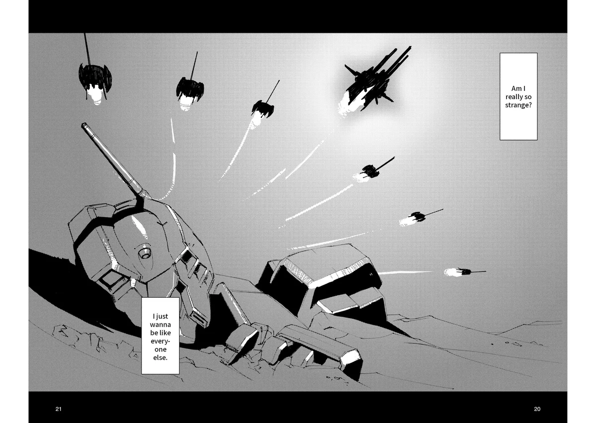 Advance of Zeta Re-Boot: Gundam Inle - Black Rabbit Had a Dream Chapter 9 page 22 - 