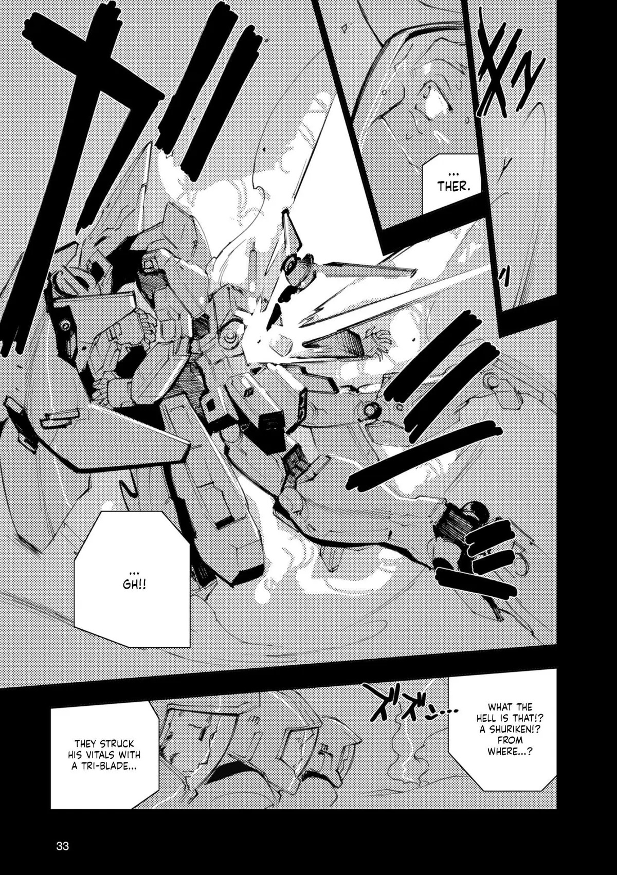 Advance of Zeta Re-Boot: Gundam Inle - Black Rabbit Had a Dream Chapter 9 page 34 - 