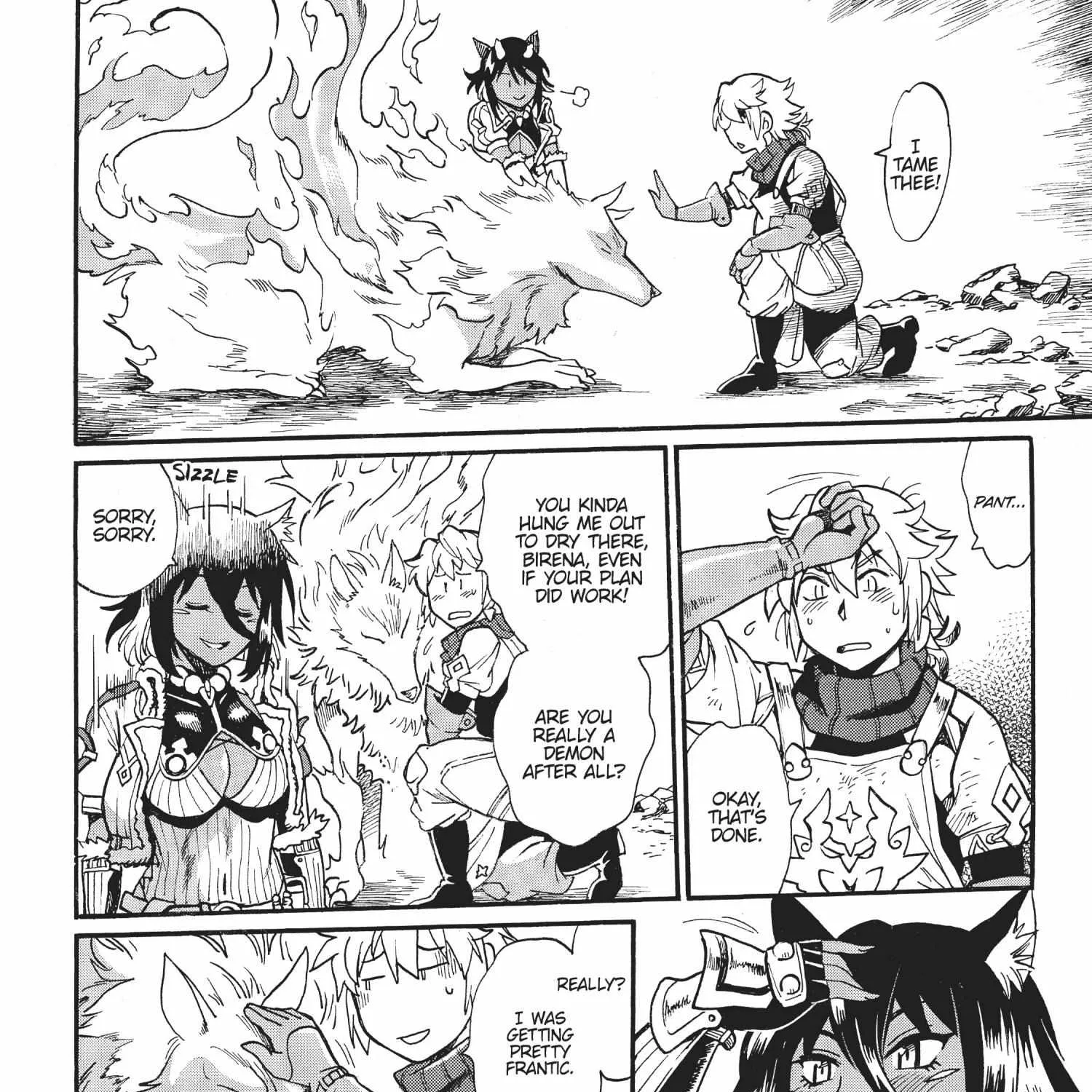 Adventure of the Outlawed Tamer with Beautiful Explorers Chapter 3 page 56 - 