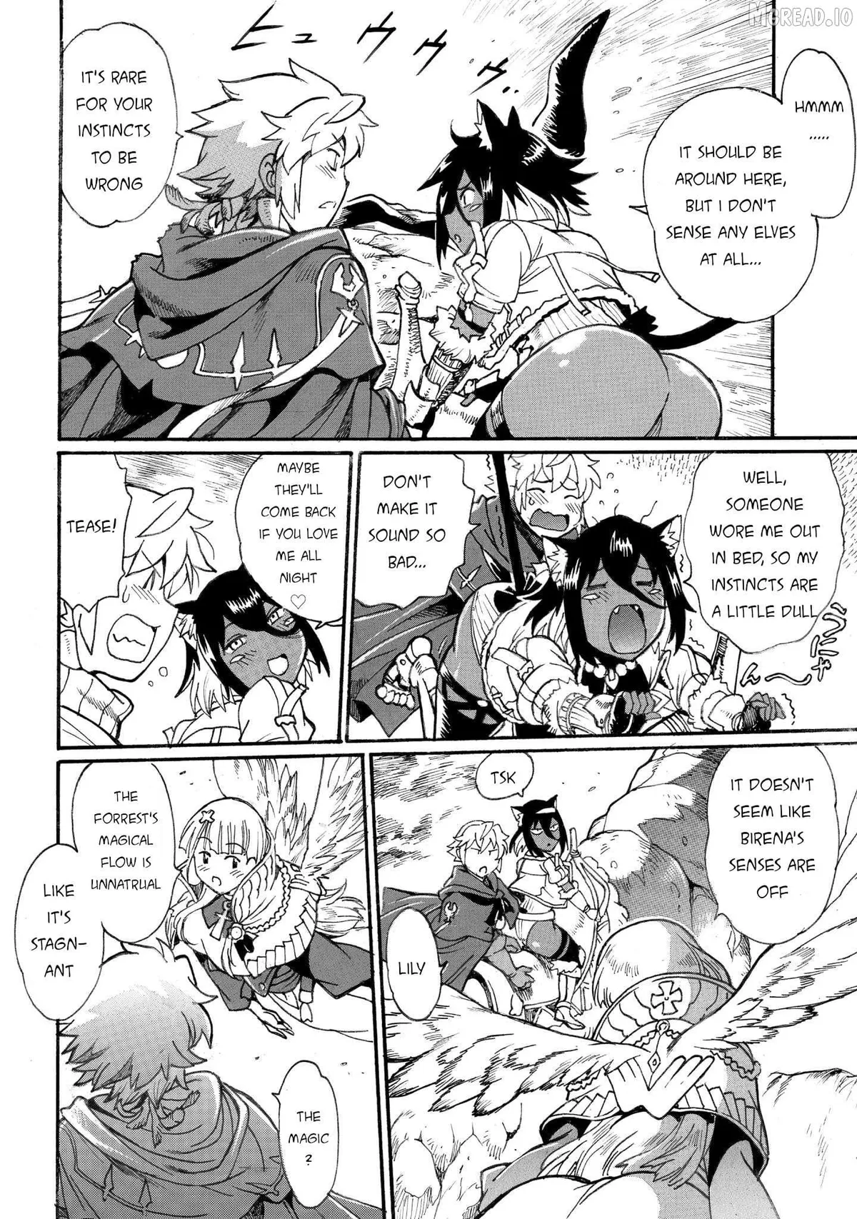 Adventure of the Outlawed Tamer with Beautiful Explorers Chapter 35 page 12 - 