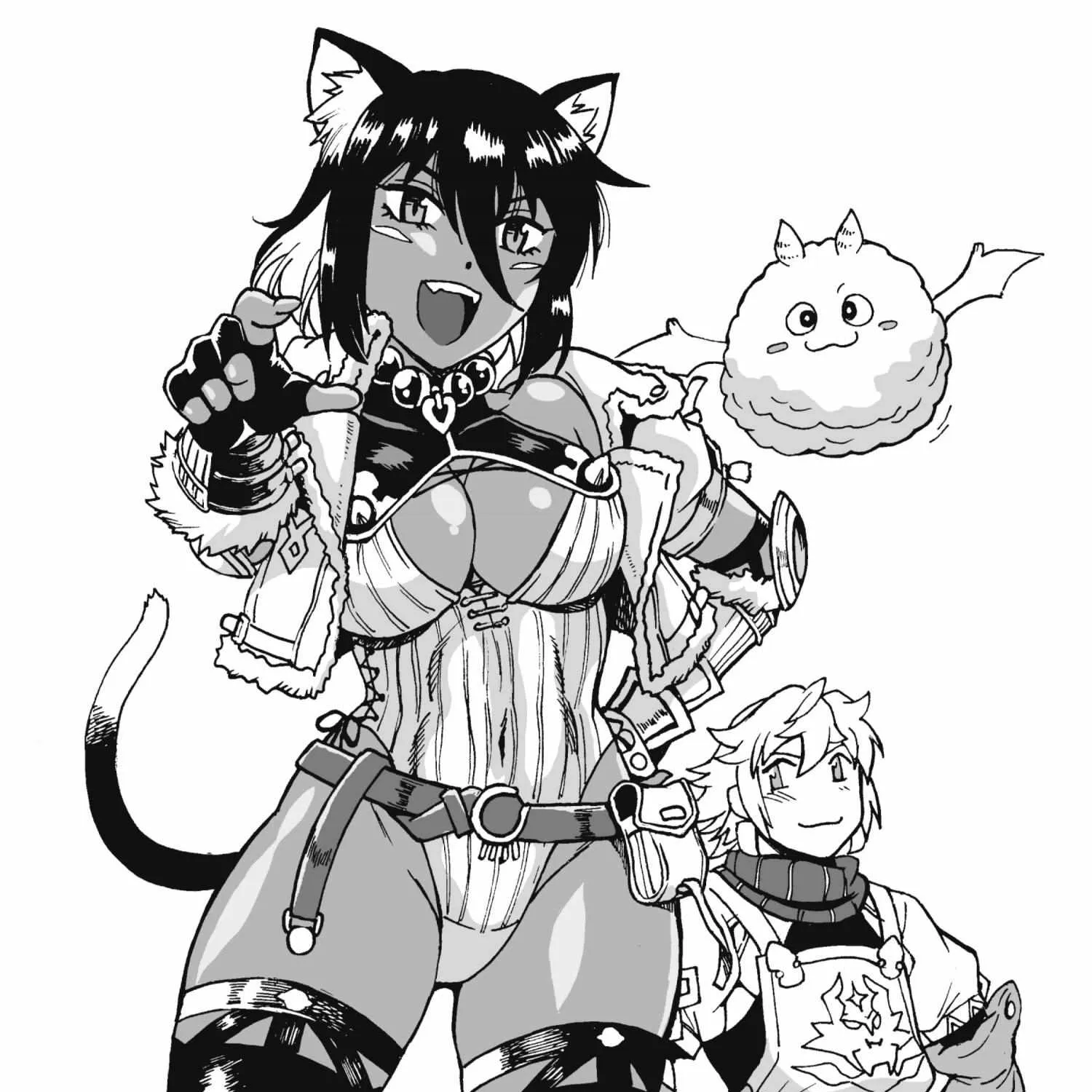 Adventure of the Outlawed Tamer with Beautiful Explorers Chapter 5.5 page 14 - 