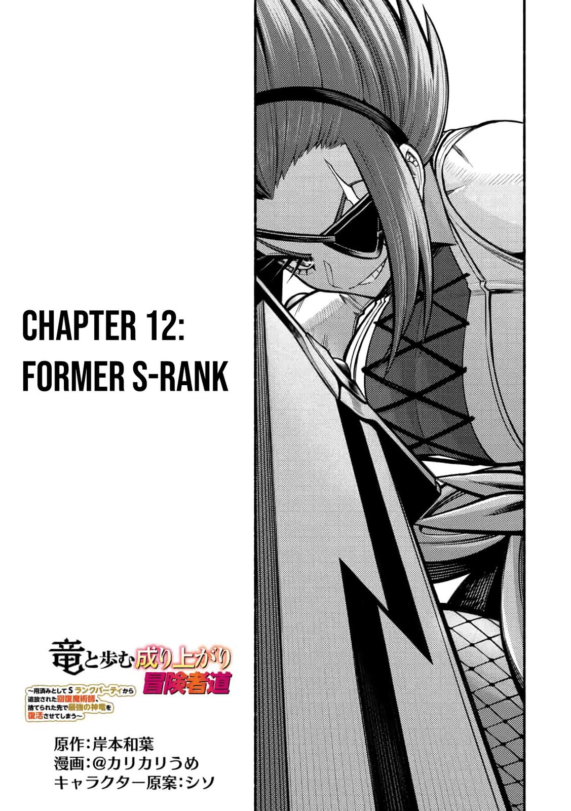 Adventurer with a Dragon: A Healer Banished from an S-Rank Party as Useless, Resurrects the Strongest Divine Dragon in the Place Where He Was Abandoned Chapter 12 page 3 - 