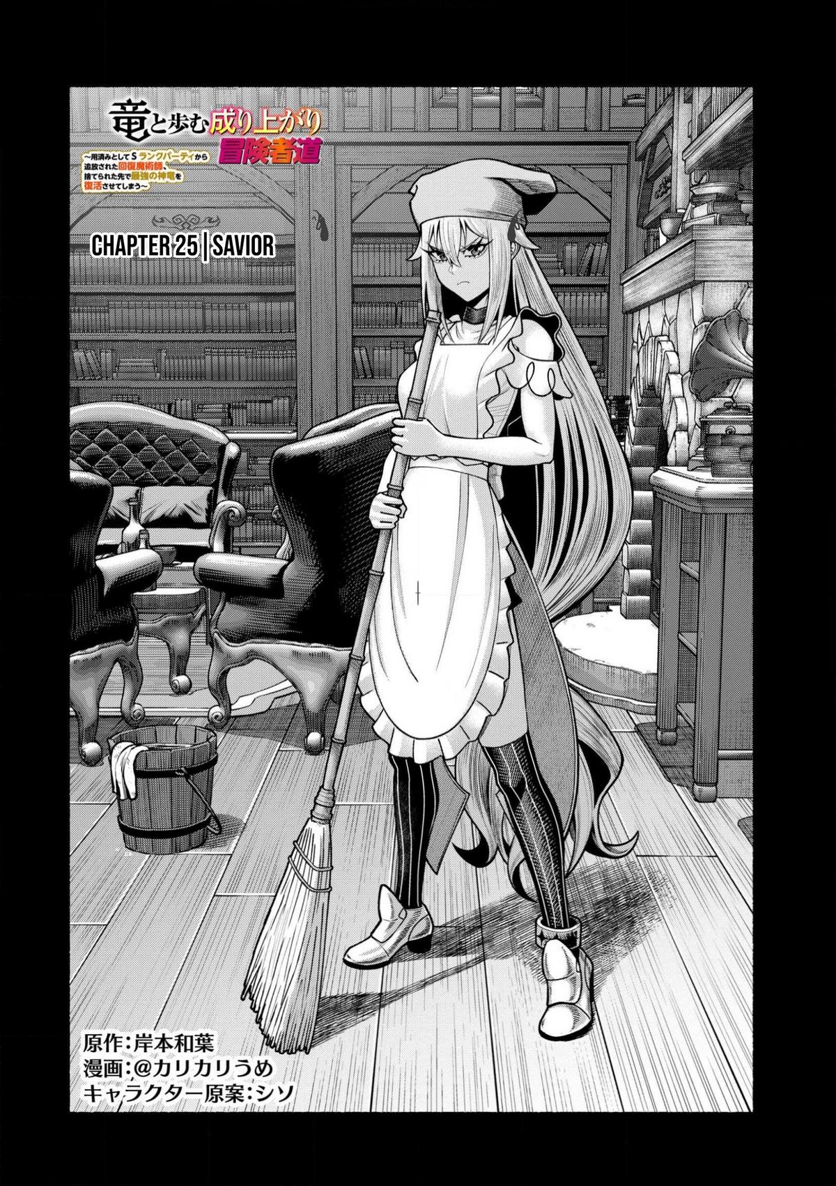 Adventurer with a Dragon: A Healer Banished from an S-Rank Party as Useless, Resurrects the Strongest Divine Dragon in the Place Where He Was Abandoned Chapter 25 page 5 - 
