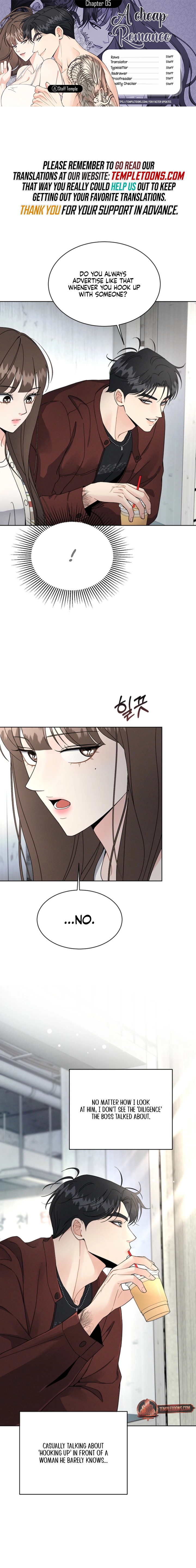 Affordable Romance Chapter 5 page 1 - 