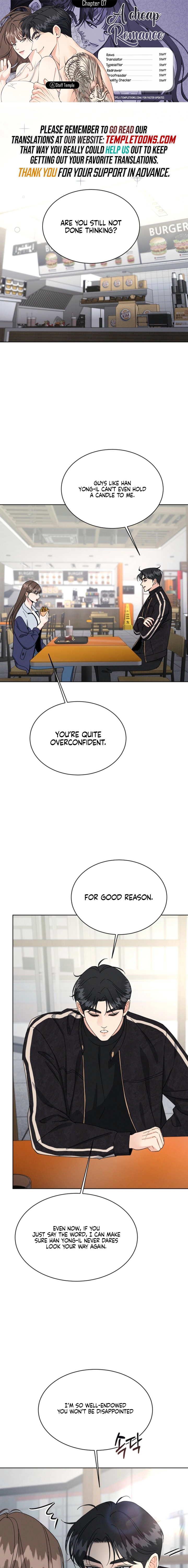 Affordable Romance Chapter 7 page 1 - 