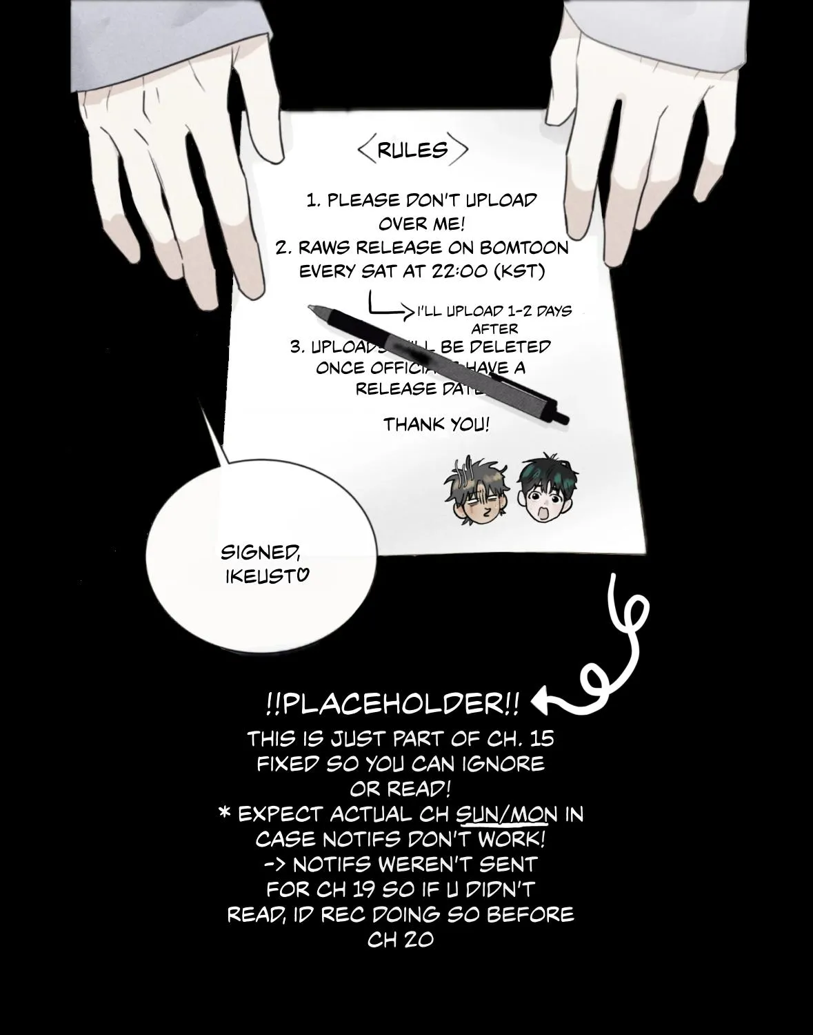 After a Meal Chapter 20 page 1 - 