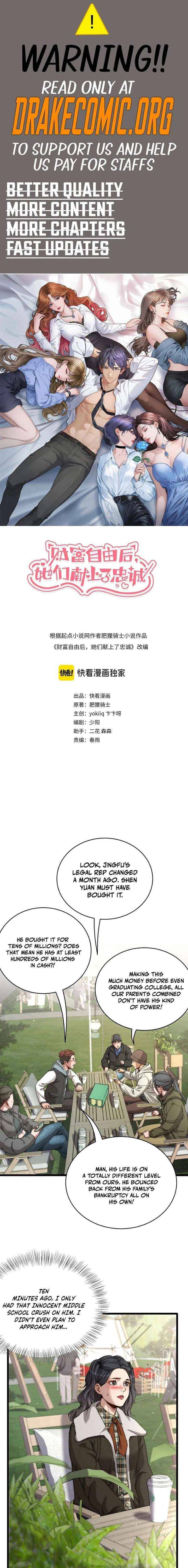 After Becoming Financially Free, They Offered Their Loyalty Chapter 77 page 2 - 