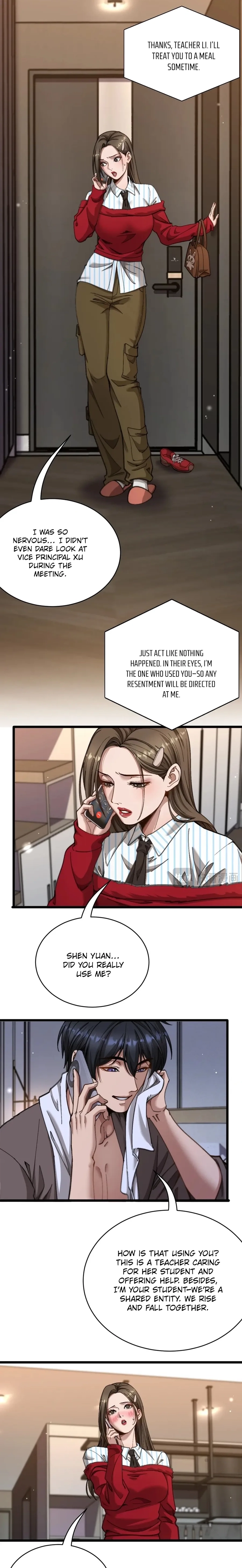 After Becoming Financially Free, They Offered Their Loyalty Chapter 89 page 12 - 